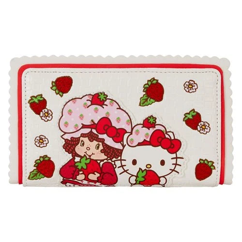Loungefly Sanrio Hello Kitty & Friends x Strawberry Shortcake Scented Flap Wallet