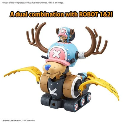 Bandai Hobby Gunpla One Piece: Chopper Tank Robot 1 and Chopper Wing Robot 2 Model Kit