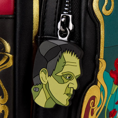Loungefly Universal Monsters Bride of Frankenstein Stained Glass Mini-Backpack