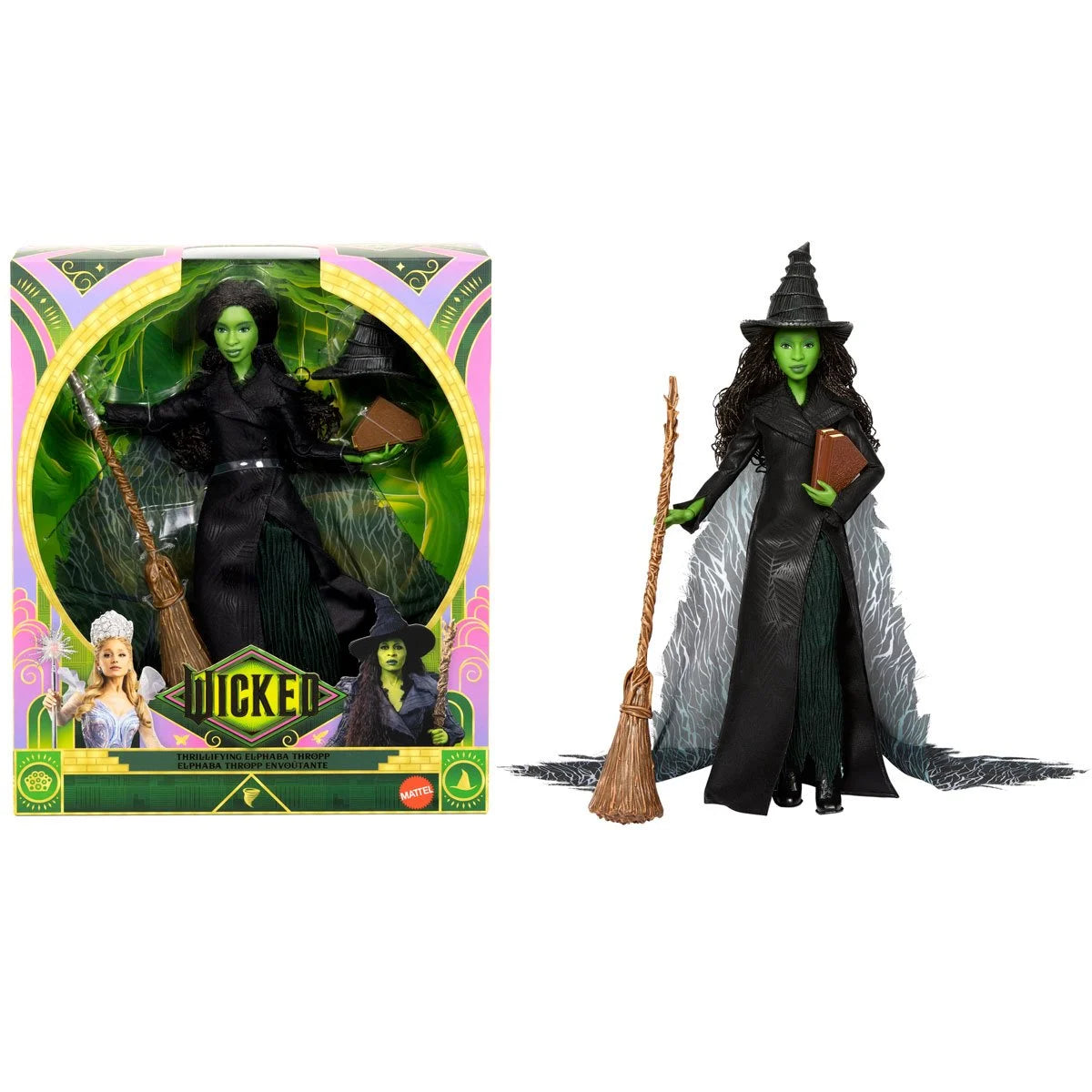 Mattel Wicked For Good: Deluxe Thrillifying Elphaba Thropp Fashion Doll