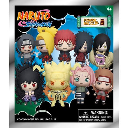 Monogram Foam Bag Clip: Naruto Shippuden Series 6