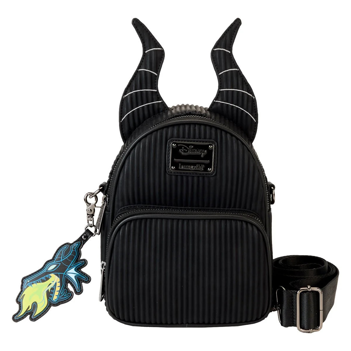 PREVENTA Loungefly Mini Mochila Disney Villanos: Maléfica Convertible — imagen 2