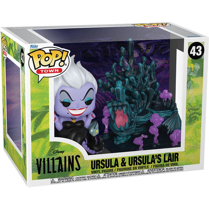 Funko Pop Town Disney Villains: Ursula and Ursula's Lair (43)