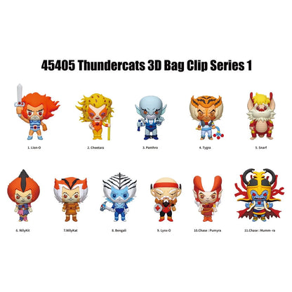 Monogram Foam Bag Clip: Thundercats