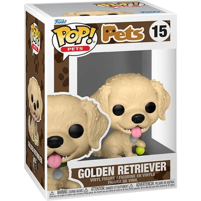 PREVENTA Funko Pop Pets: Golden Retriever (15)