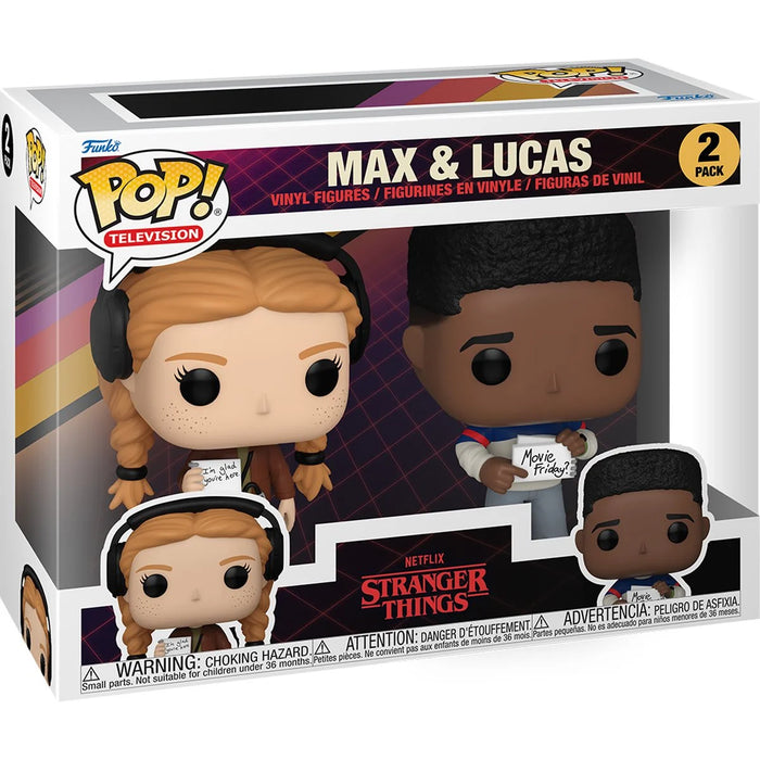 Funko Pop Stranger Things: Max & Lucas (2 Pack)