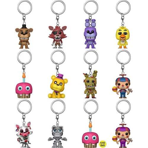 PREVENTA Funko Pop  Mystery Keychain Five Nights At Freddy's: Llavero Individual Sorpresa