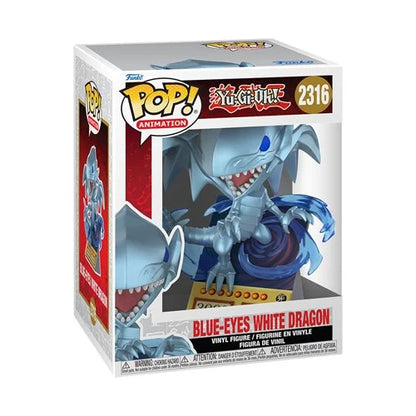 PREVENTA Funko Pop Premium Yu-Gi-Oh: Blue-Eyes White Dragon Card (2316)