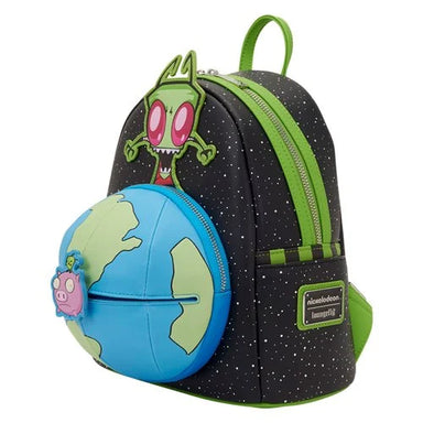 Loungefly Invader Zim Gir Earth Glow-in-the-Dark Mini-Backpack