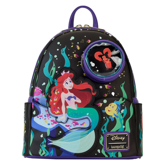 Loungefly The Little Mermaid 35th Anniversary: Life Is The Bubbles Mini-Backpack