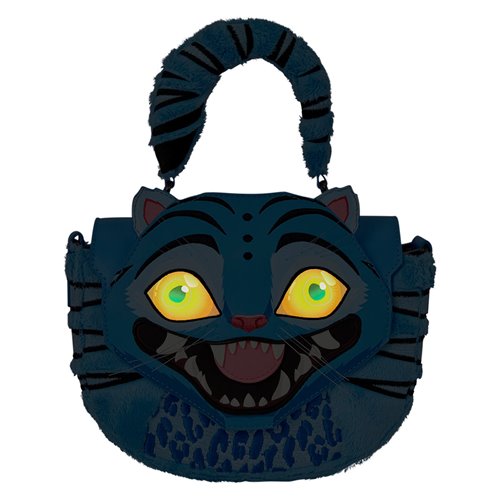 PREVENTA Loungefly K-Pop Demon Hunters Derpy GIow in the Dark Faux Fur Crossbody Bag