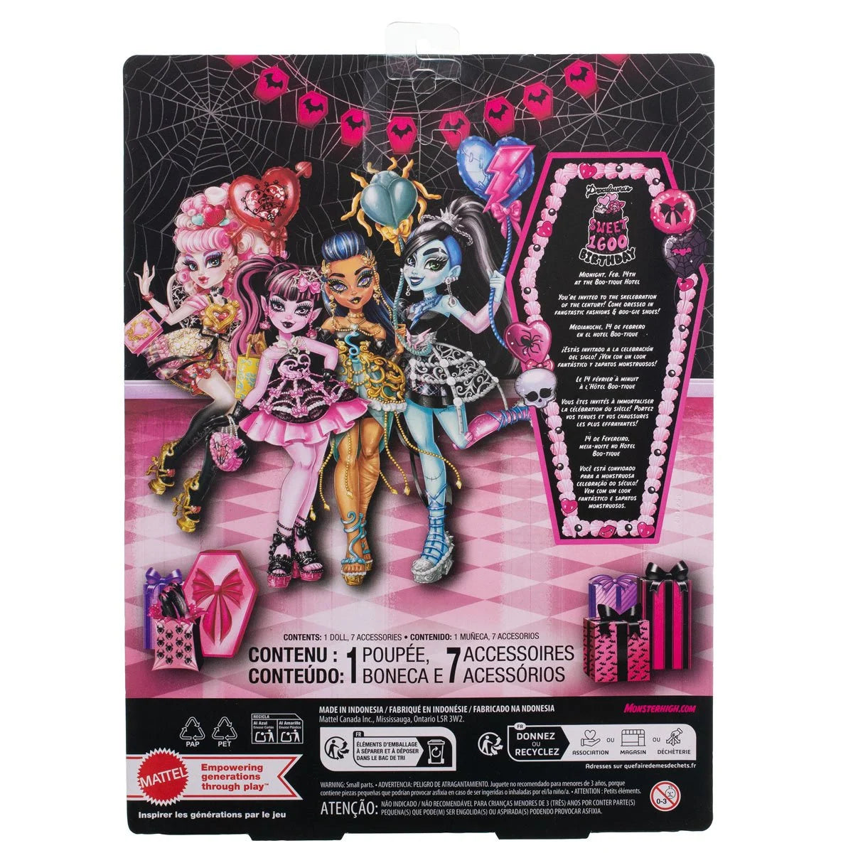 Mattel Monster High  Scary Sweet Birthday Frankie Stein