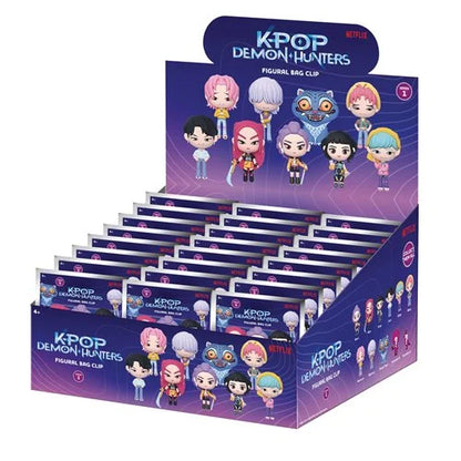 Monogram Foam Bag Clip: K-Pop Demon Hunters Series  1  - Individual Sorpresa