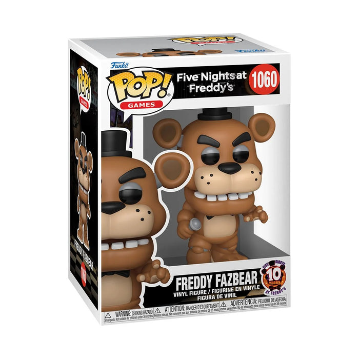 PREVENTA Funko Pop Five Nights at Freddys 10th Anniversary: Freddy Fazbear (1060)