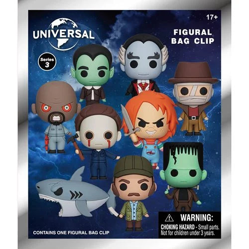 Monogram Foam Bag Clip: Universal Horror Series 3 - Individual Sorpresa