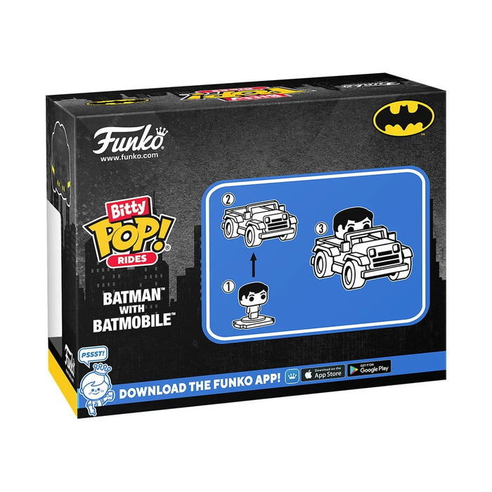 Funko Bitty Pop Ride Batman: Batman with Batmobile