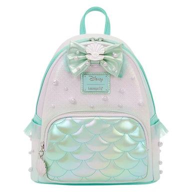 Loungefly The Little Mermaid Iridescent Pearl Mini-Backpack