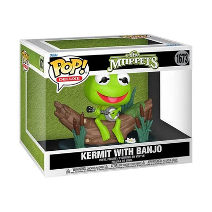 PREVENTA Funko Pop Deluxe The Muppets: Kermit With Banjo (1673)