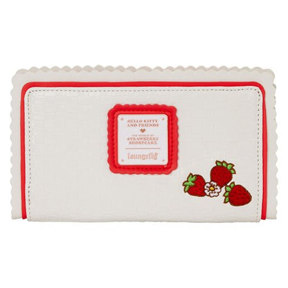 Loungefly Sanrio Hello Kitty & Friends x Strawberry Shortcake Scented Flap Wallet