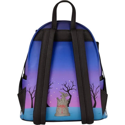Loungefly Beetlejuice: Maitland House Glow in the Dark Mini-Backpack