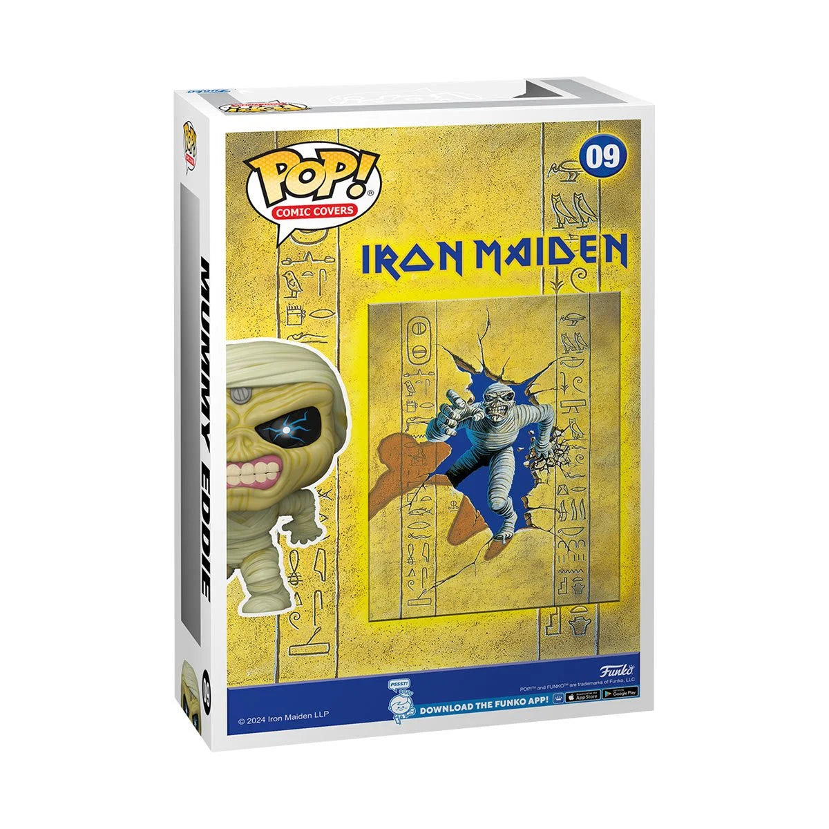 PREVENTA Funko Pop Album Cover Iron Maiden Powerslave: Mummy Eddie (09)