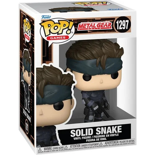 PREVENTA Funko Pop Metal Gear Solid: Solid Snake (1297)