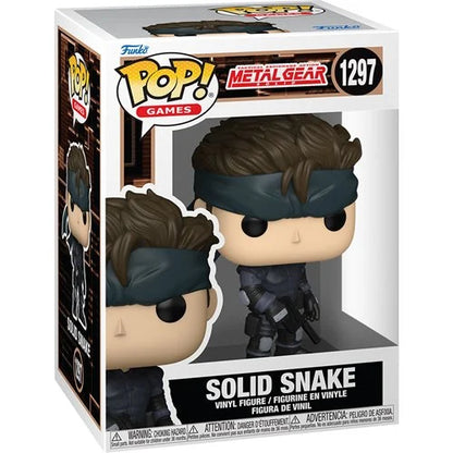PREVENTA Funko Pop Metal Gear Solid: Solid Snake (1297)