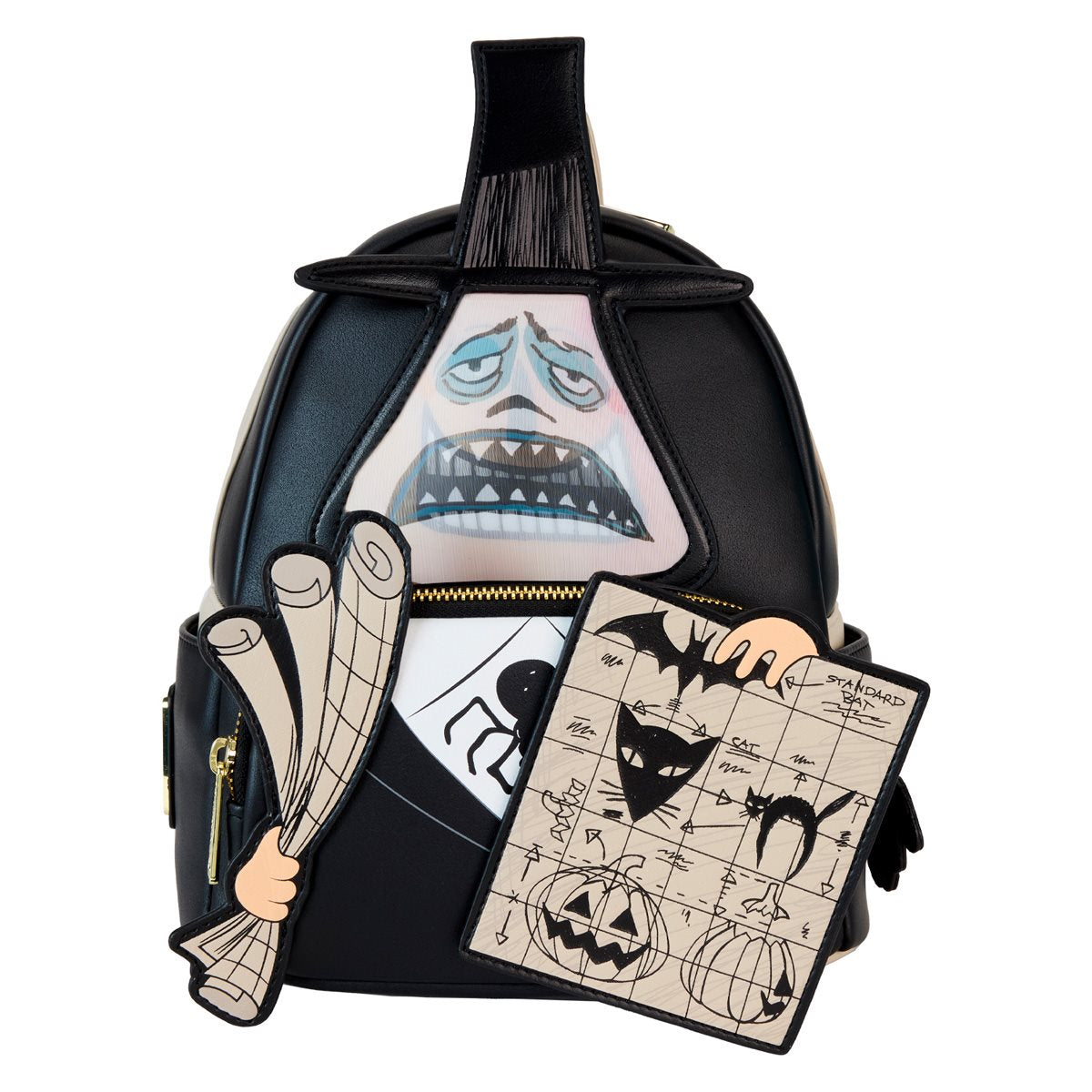 PREVENTA Loungefly The Nightmare Before Christmas: Mayor with Halloween Plans Lenticular Cosplay Mini-Backpack