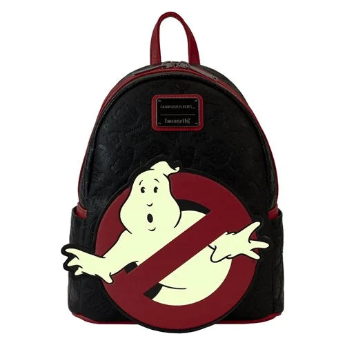 Loungefly Ghostbusters: No Ghost Logo Glow in the Dark Mini-Backpack