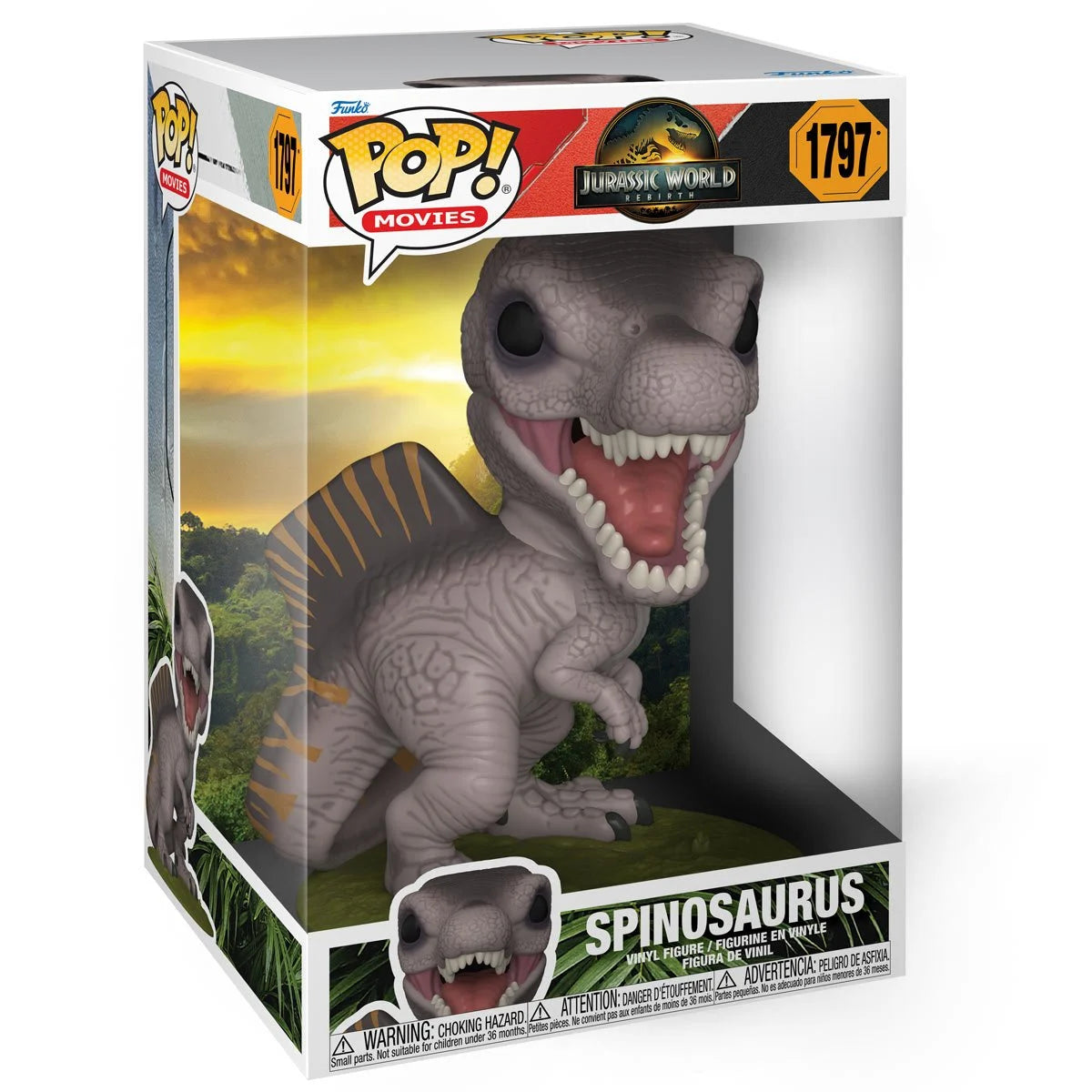 Funko Pop Jumbo Jurassic World Rebirth: Spinosaurus (1797)
