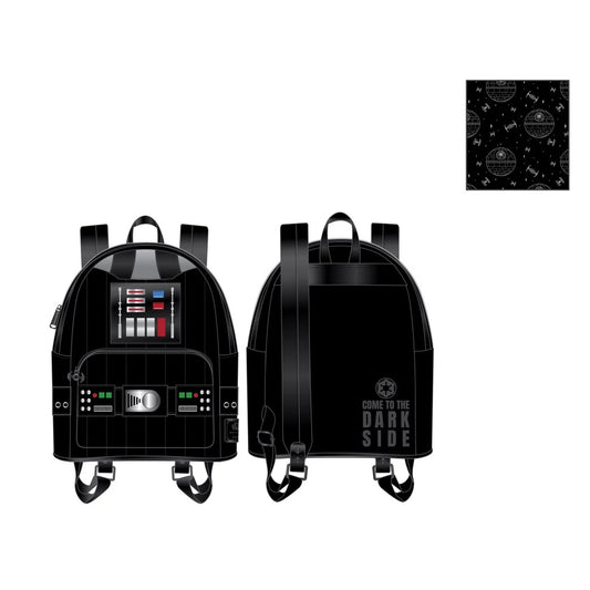 Loungefly Star Wars: Darth Vader Light-Up Cosplay Mini-Backpack