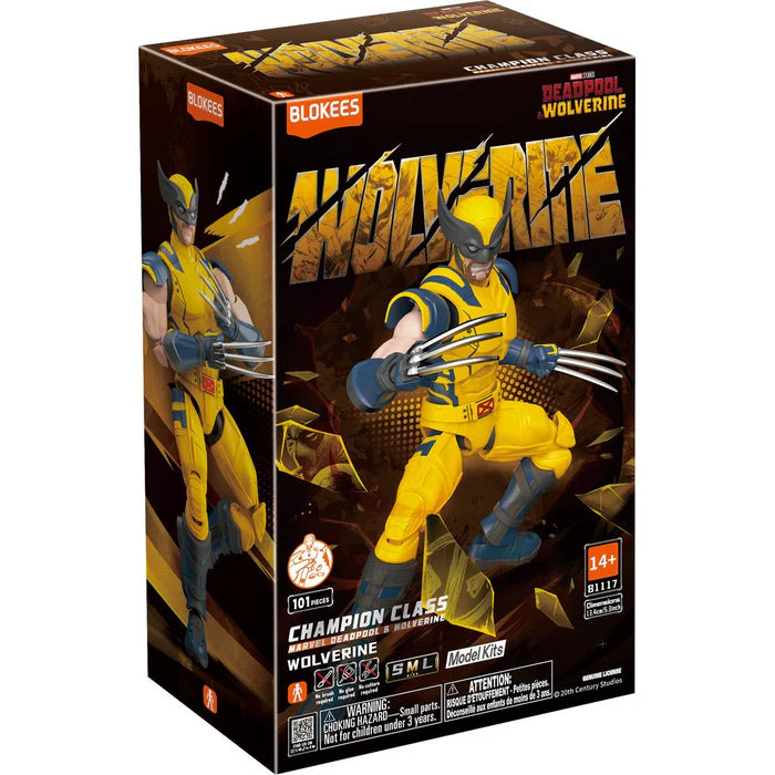 Blokees Champion Class Marvel Wolverine & Deadpool: Wolverine (81117)