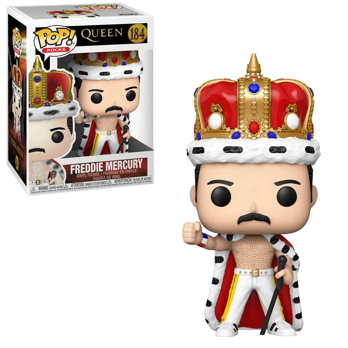 Funko Pop Queen: Freddy Mercury King (184)