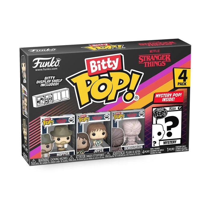 Funko Bitty Pop Stranger Things Season 1: Hopper 4-Pack