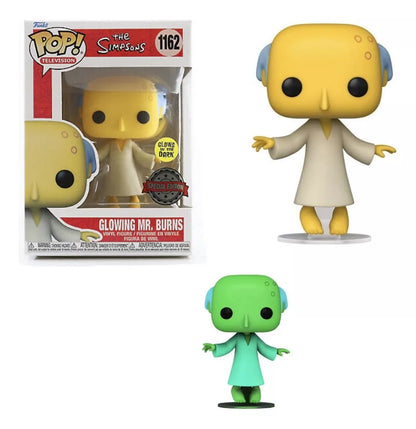 Funko Pop The Simpson: Glowing Mr. Burns Glows in the dark Special Edition (1162)