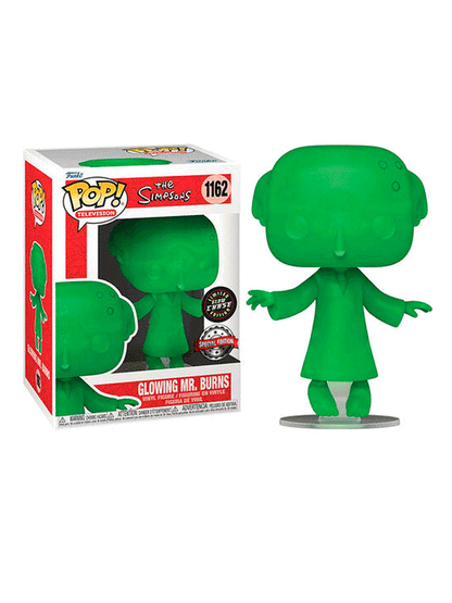 Funko Pop The Simpson: Glowing Mr. Burns Glows in the dark Special Edition (1162)