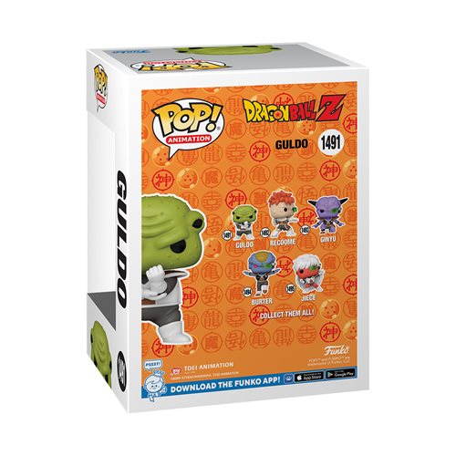 Funko Pop Dragon Ball Z: Guldo Glows in the dark - EE Exclusive (1491)