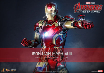 PREVENTA Hot Toys The Avengers: Age Of Ultron: Iron Man Mark XLIII 2.0 Escala 1:6