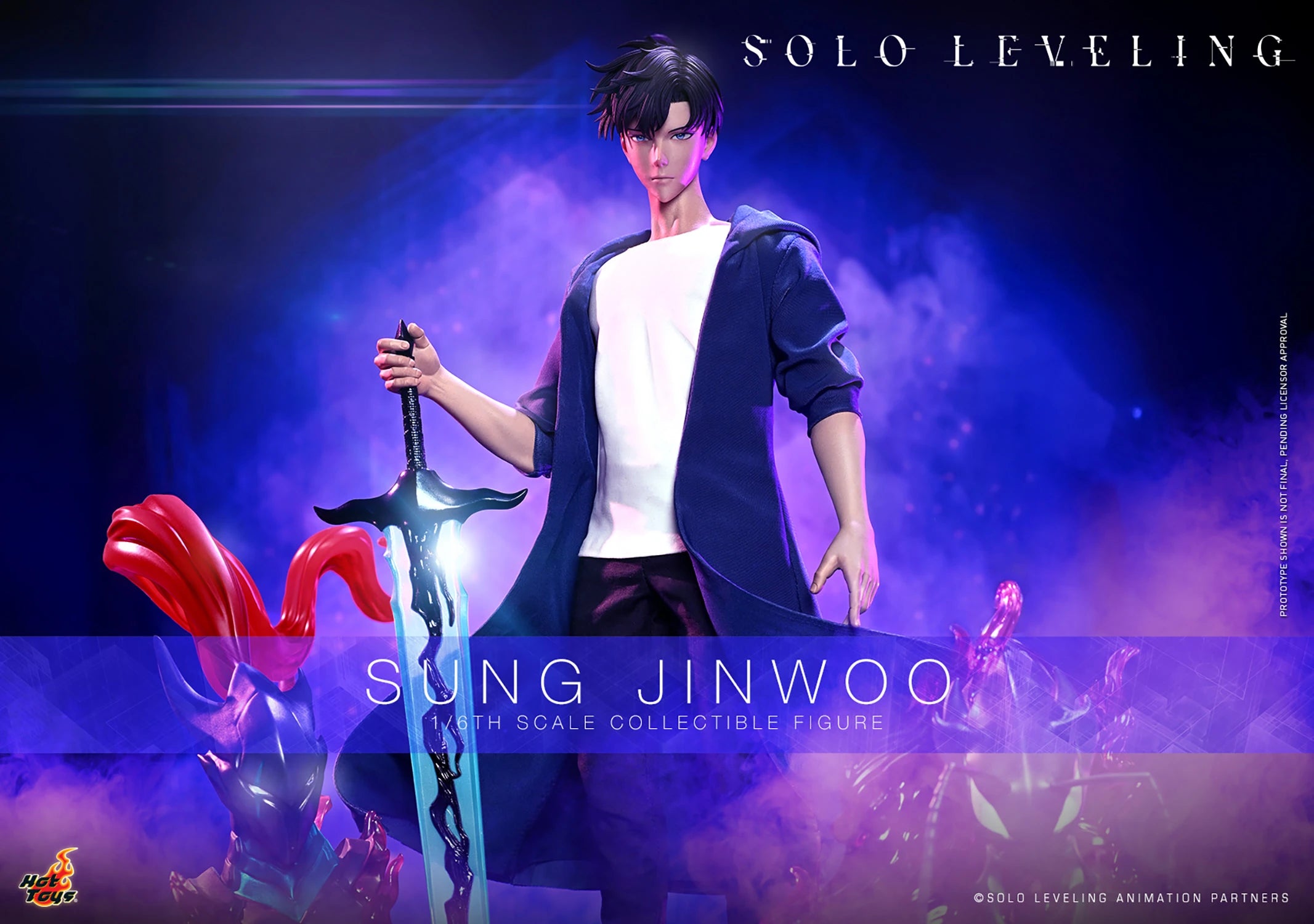 PREVENTA Hot Toys Solo Leveling: Sung Jinwoo Escala 1:6