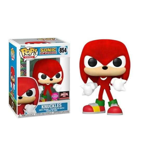 Funko Pop Sonic The Hedgehog: Knuckles Flocked - TargetCon Exclusive (854)