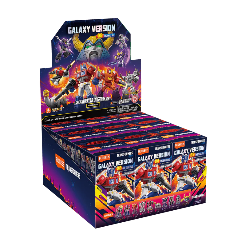 Blokees Galaxy Class Transformers: 08 One Shall Fall - Unitario Sorpresa (71108)