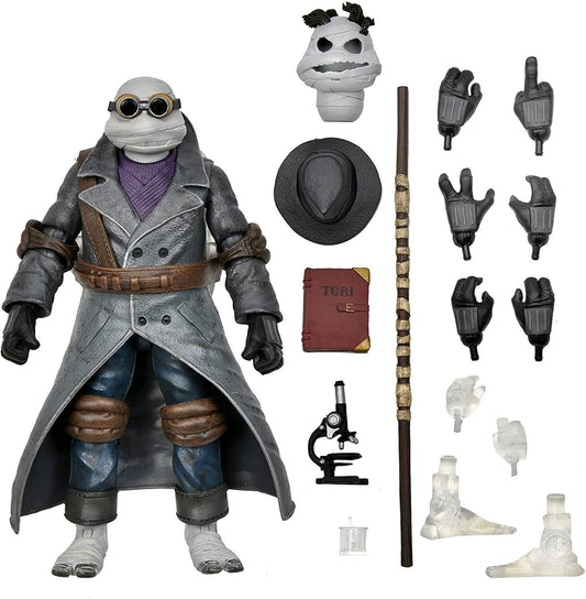 NECA TMNT Universal Monsters: Ultimate Donatello as The Invisible Man