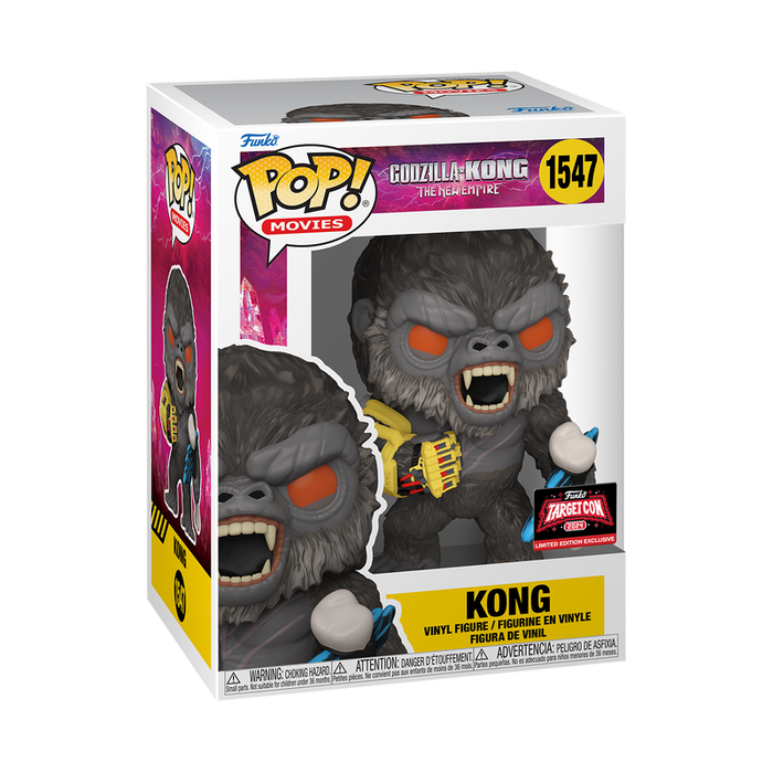 Funko Pop Godzilla x Kong: The New Empire: Kong Battle Pose - TargetCon 2024 Exclusive (1547)