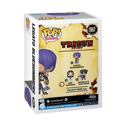 Funko Pop Trigun: Legato Bluesummers (1557)