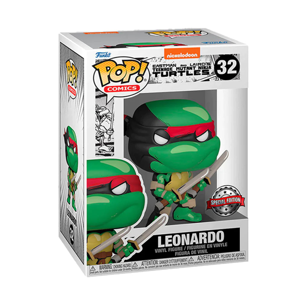 Funko Pop TMNT: Leonardo - Special Edition (32)