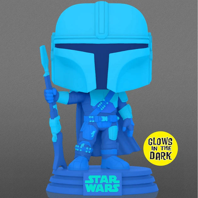 Funko Pop Star Wars: The Mandalorian Hologram Glows in the dark - Special Edition (345)