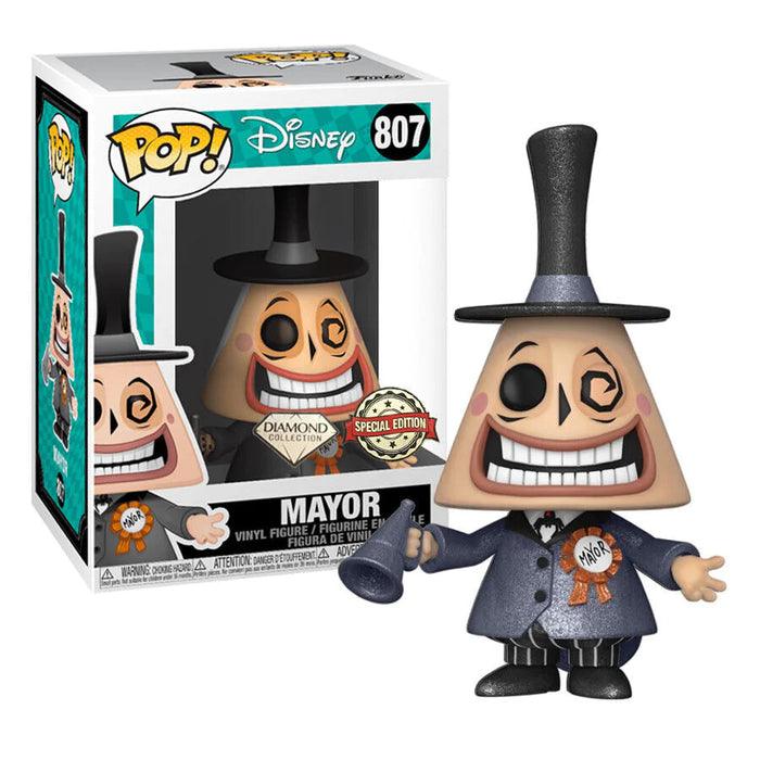 Funko Pop The Nightmare Before Christmas: Mayor Diamond collection - Special Edition (807)