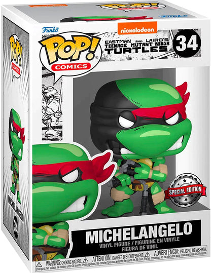 Funko Pop TMNT: Michelangelo - Special Edition (34)