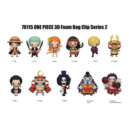 Monogram Foam Bag Clip: One Piece Series 2