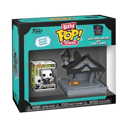 PREVENTA Funko Bitty Pop Town The Nightmare Before Christmas: Jack Skellington and Jack's House